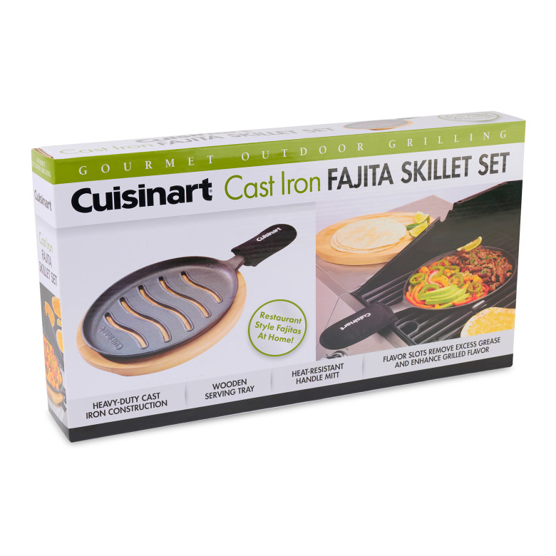 Cuisinart® Cast Iron Grill Fajita Set