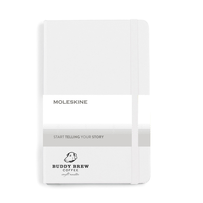 Moleskine® Medium Notebook and GO Pen Gift Set